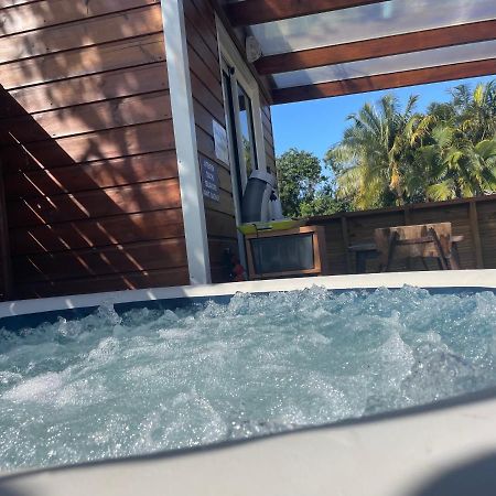 L'Escapade Creole Jacuzzi Privatif Bungalow Bananier Saint-Joseph Dış mekan fotoğraf