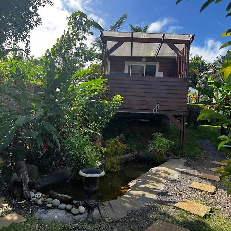 L'Escapade Creole Jacuzzi Privatif Bungalow Bananier Saint-Joseph Dış mekan fotoğraf