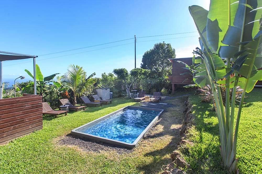 L'Escapade Creole Jacuzzi Privatif Bungalow Bananier Saint-Joseph Dış mekan fotoğraf