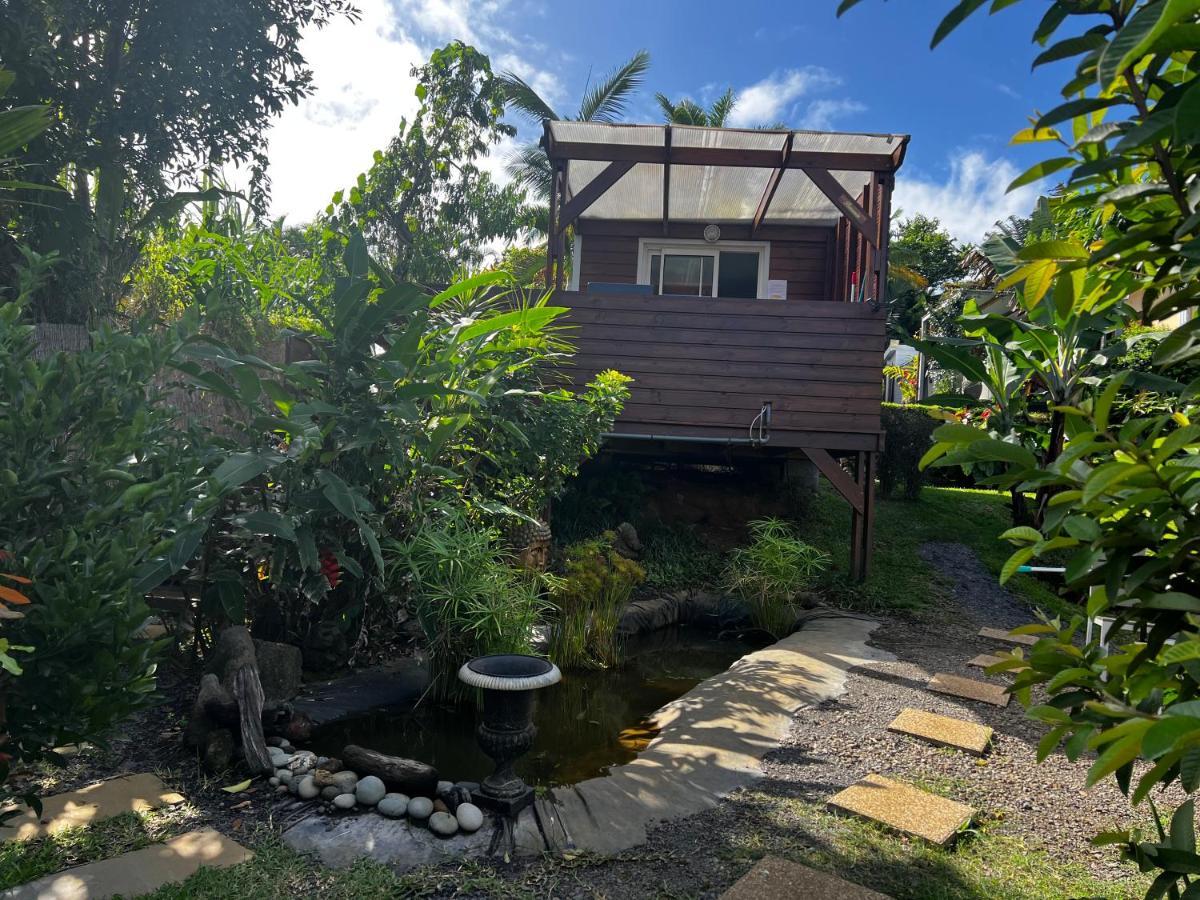 L'Escapade Creole Jacuzzi Privatif Bungalow Bananier Saint-Joseph Dış mekan fotoğraf